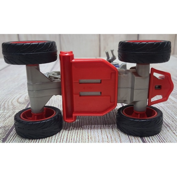 Hasbro Marvel Spiderman ATV Vehicle Toy Motorcycle Red Blue Silver 5.5" 2013 - Picture 5 of 6